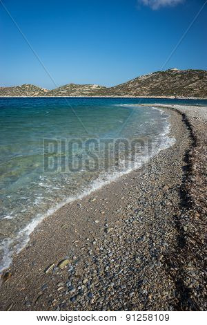 Agios Pablos Beach, Amorgos, Cyclades, Greece