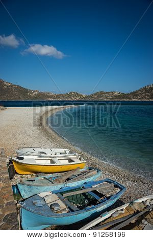 Agios Pablos Beach, Amorgos, Cyclades, Greece
