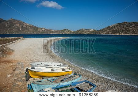 Agios Pablos Beach, Amorgos, Cyclades, Greece