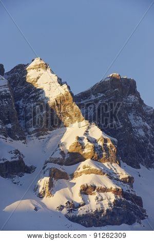 Sunrise in Partacua Mountains, Tena Valley, Pyrenees, Huesca, Aragon, Spain