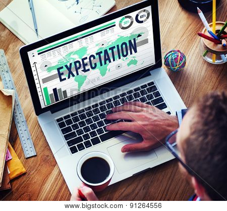 Expectation Hope Expecting Prediction Assumption Concept