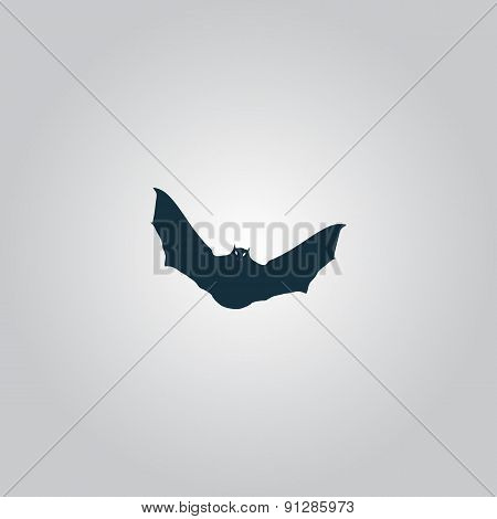 Bat vector icon