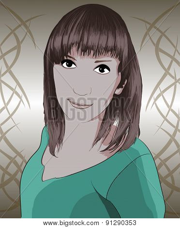 portrait of a girl