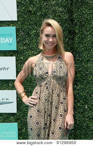 0LOS ANGELES - MAY 16:  Becca Tobin at the Super Saturday LA at the Barker Hanger on May 16, 2015 in Santa Monica, CA
