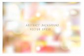 Vector Illustration Of Soft Colored Abstract Blurred Light Background Layout Design , Can Be Use For