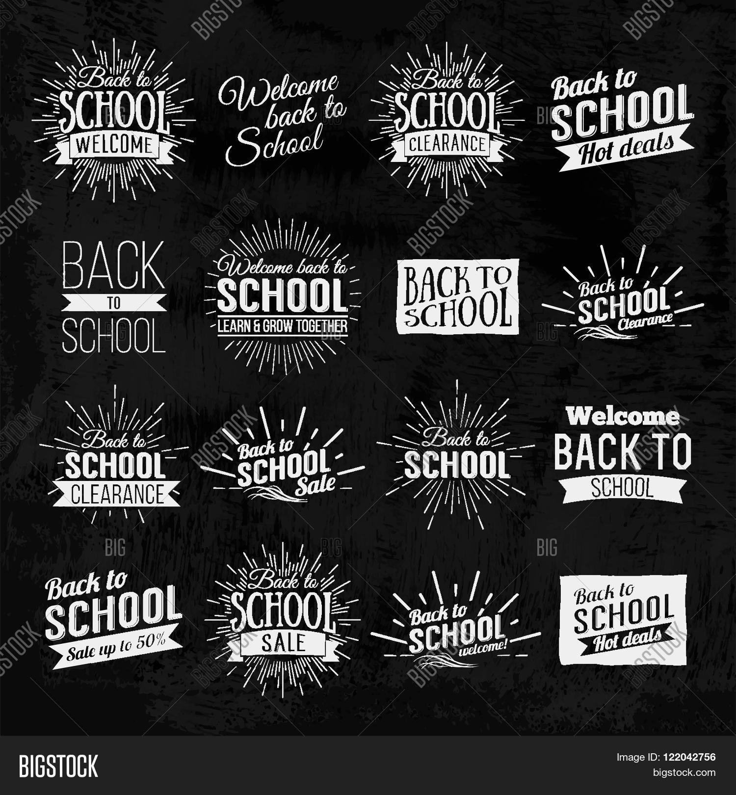 chalkboard layout