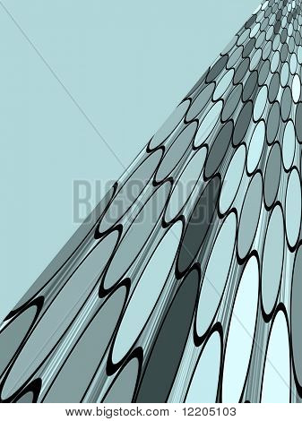 Abstract spot pattern
