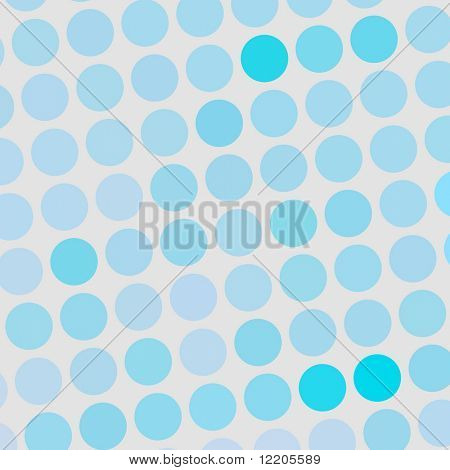 Blue spots on light grey