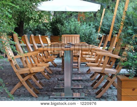Café en plein air