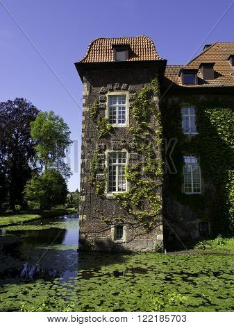 Castle of velen in the german muensterland