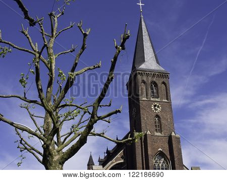 Castle of velen in the german muensterland