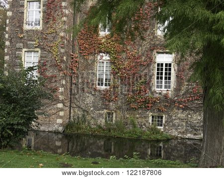 the Castle of velen in the german muensterland