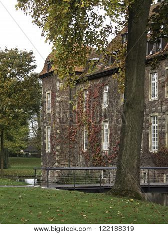 the Castle of velen in the german muensterland