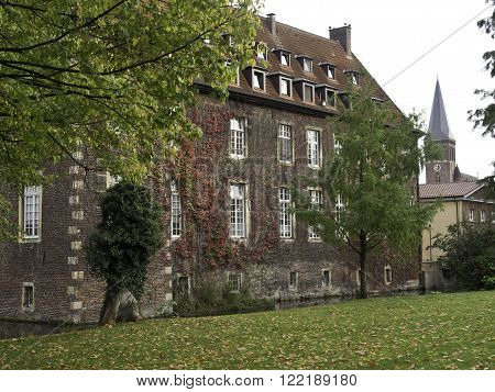 the Castle of velen in the german muensterland