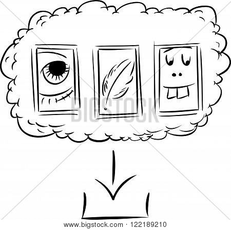 Outlined Files To Download From Cloud