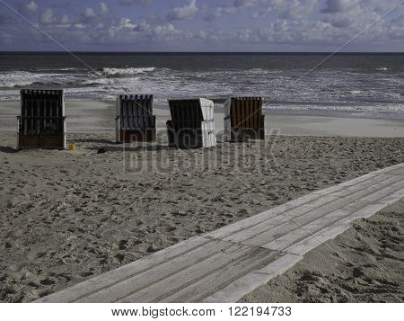 the german Island of wangeroog in the North sea
