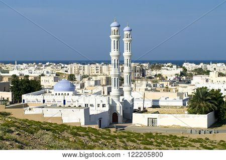 A mosque in Sur Sultanate of Oman Middle East