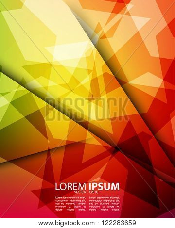 abstract multicolored background design vector eps10
