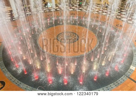 Alley Of Fountains,bangkok,thailand