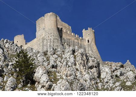 A Castle in the sky - The Lady Hawk Castle Rocca Calascio - Aquila - Italy