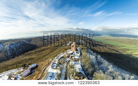 Wilhelm I Monument On Kyffhaeuser Mountain Thuringia, Germany