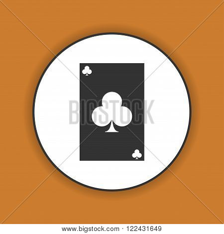 Vector Playing Card Suit Icon Symbol Set