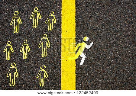 Find Your Own Way Concept Image
