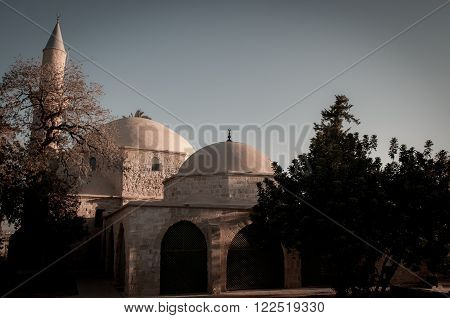 Hala Sultan Tekke or Mosque of Umm Haram. Larnaca, Cyprus