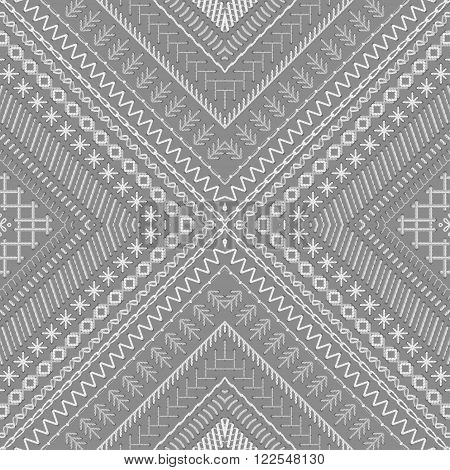 Seamless Ethnic Texture.
