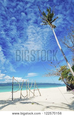 puka beach sign on tropical paradise boracay island philippines
** Note: Visible grain at 100%, best at smaller sizes