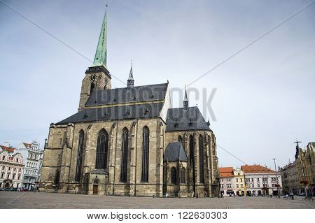 Cathedral Of St. Bartholomew In Pilsen, Czech Republic