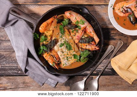 bouillabaisse,french dish