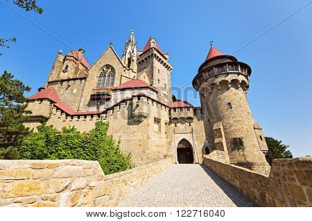 Burg Kreuzenstein is a castle near Leobendorf in Lower Austria Austria.