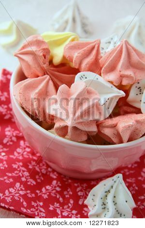cookies de merengue colorido beze