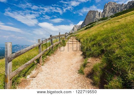 Roda De Vael In The Dolomites