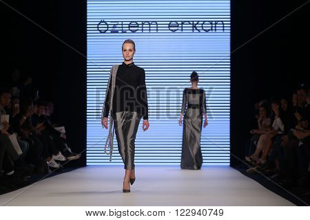 Ozlem Erkan Catwalk In Mercedes-benz Fashion Week Istanbul