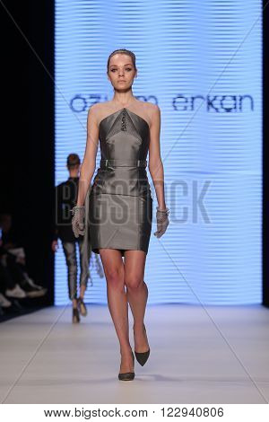 Ozlem Erkan Catwalk In Mercedes-benz Fashion Week Istanbul