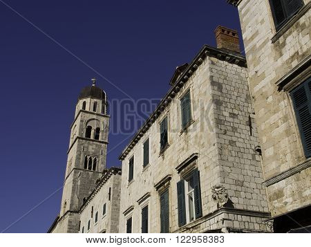the famous City of Dubrovnik in croatia