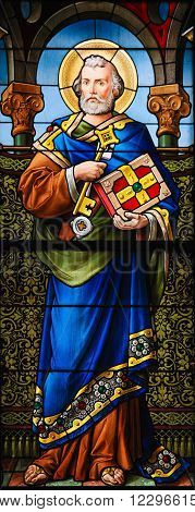 Saint Peter - Stained Glass