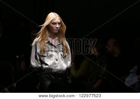 Salih Balta Catwalk In Mercedes-benz Fashion Week Istanbul