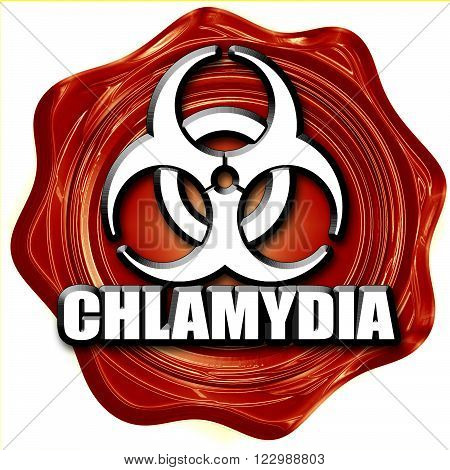 Chlamydia concept background with some soft smooth lines