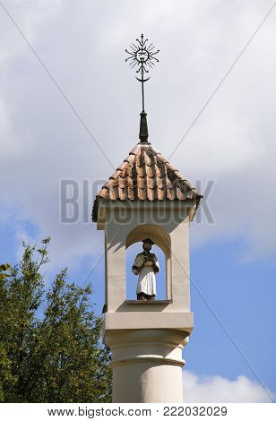 Pillar of John of Nepomuk in Trakai, Lituania