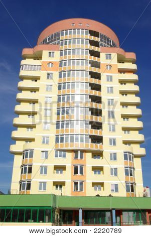 Moderní apartmány budova