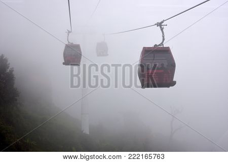 Genting Highlands, Malaysia - November 2, 2017: Awana Skyway At Genting Highlands