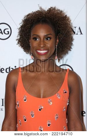 LOS ANGELES - JAN 11:  Issa Rae at the Marie Claire Image Makers Awards 2018 at the Delilah on January 11, 2018 in West Hollywood, CA