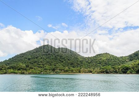 Island And Mountain At Trad Province Thailand.