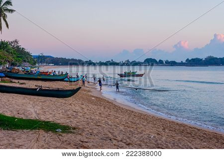 Kitesurfing, Kalpitiya, Sri Lanka