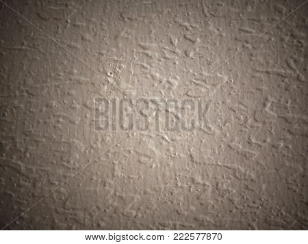 Interior Dry Wall Orange Peel Texture with White Paint