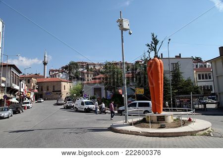 Beypazari, Turkey; September 04, 2016; Beypazari town city center. Beypazari is an old Ottoman town in Ankara, Turkey.