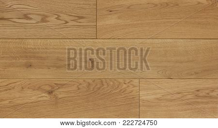 Wood texture background for design, oak toned board .